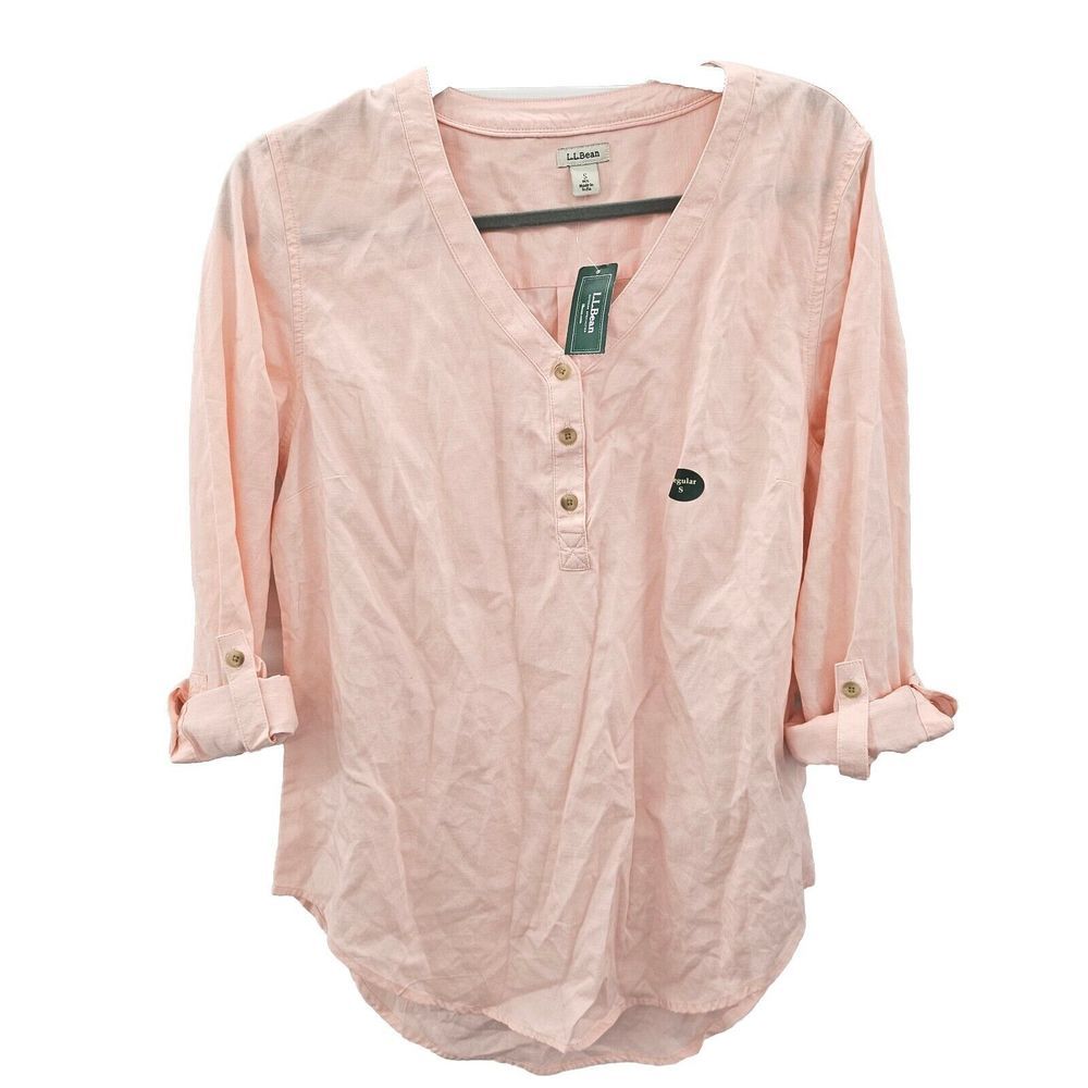 L.L. Bean Pink Women's Blouse